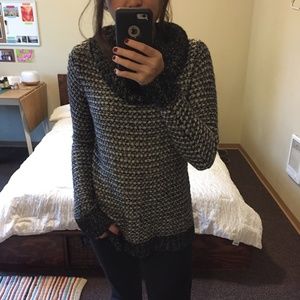Coldwater Creek Cowl Neck Sweater